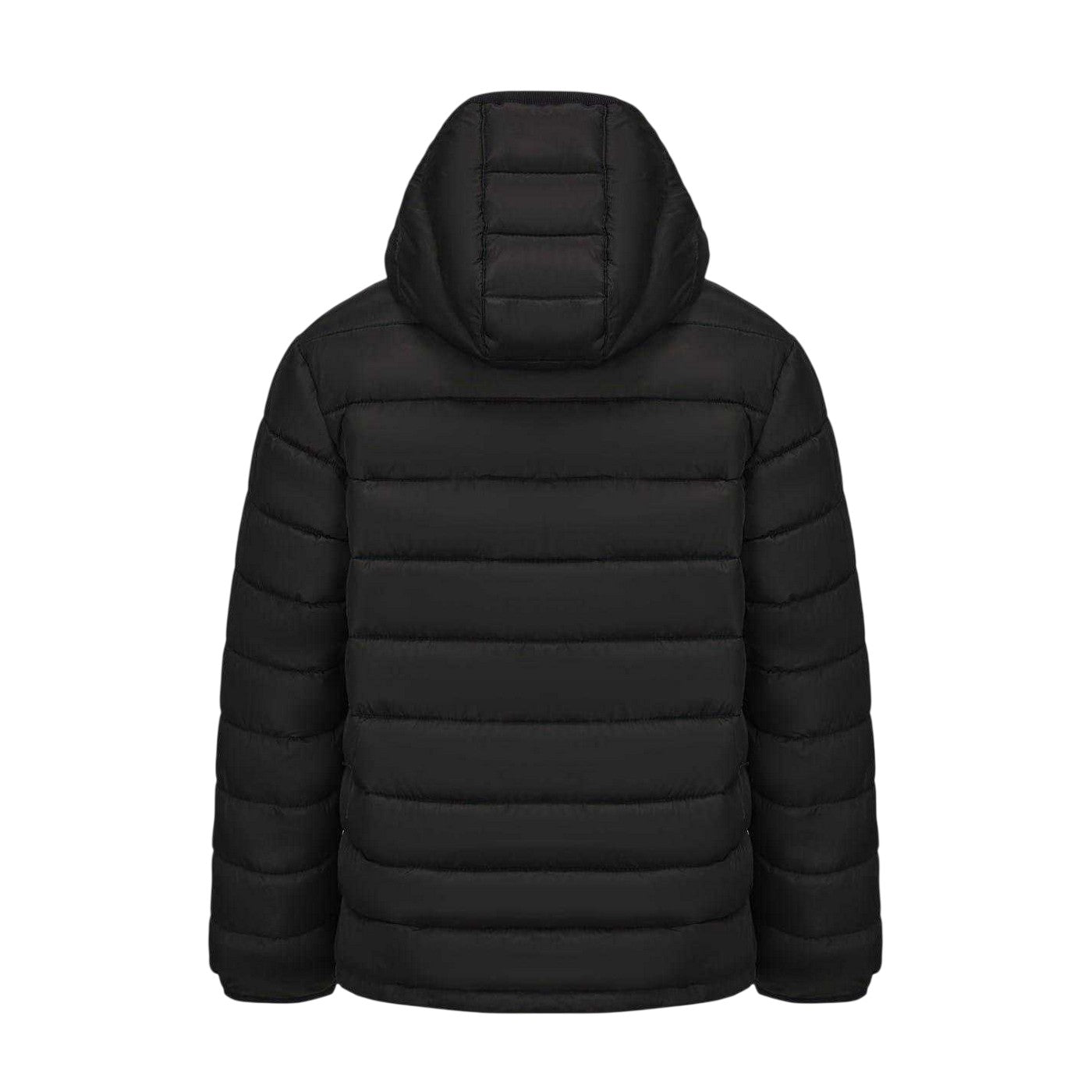 Grey-Black - Back - Gelert Childrens-Kids Puffer Jacket