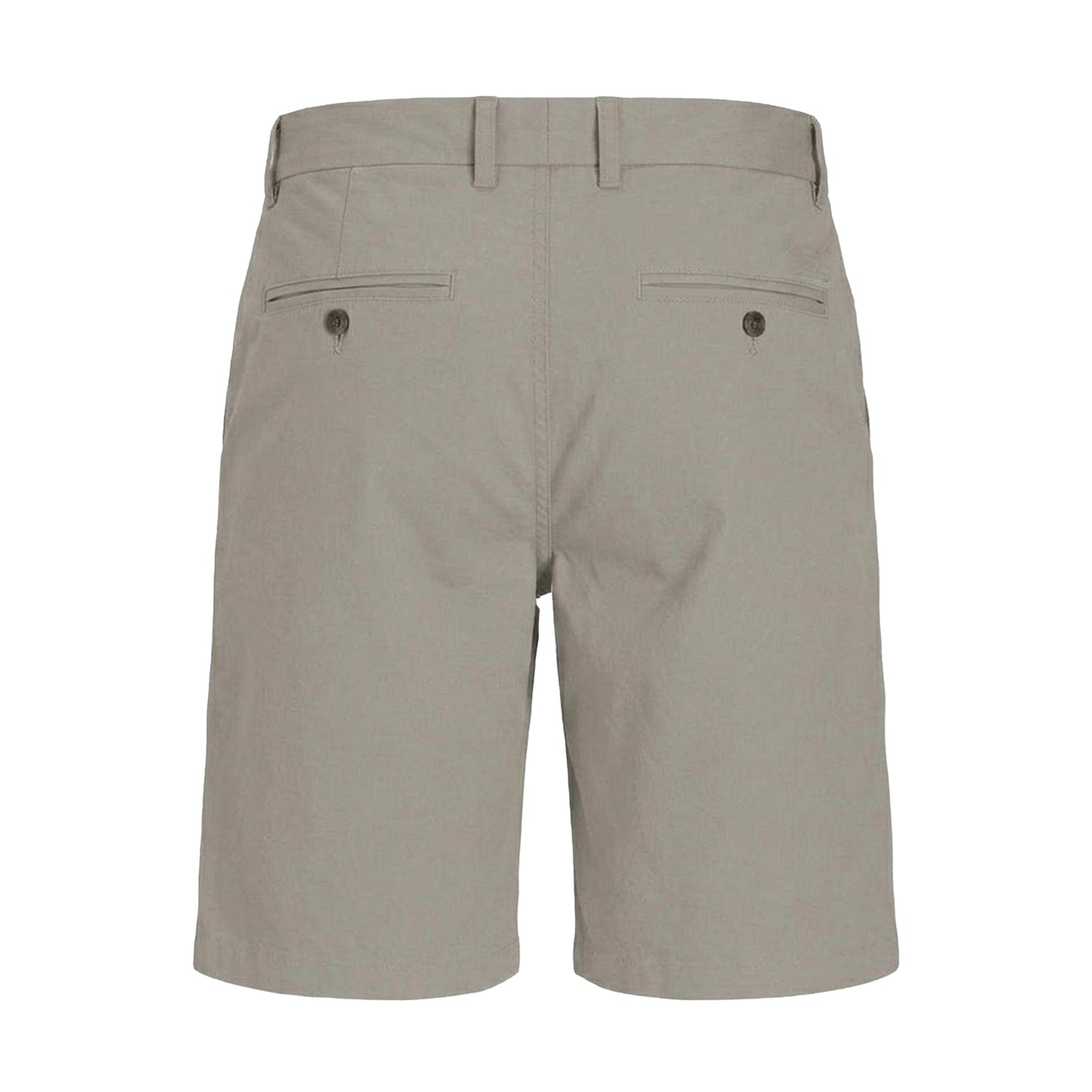Pumice Stone - Back - Jack And Jones Mens Plain Chino Shorts