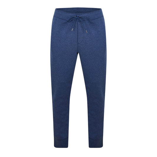 Blue - Front - Ralph Lauren Mens Double Knit Marl Joggers