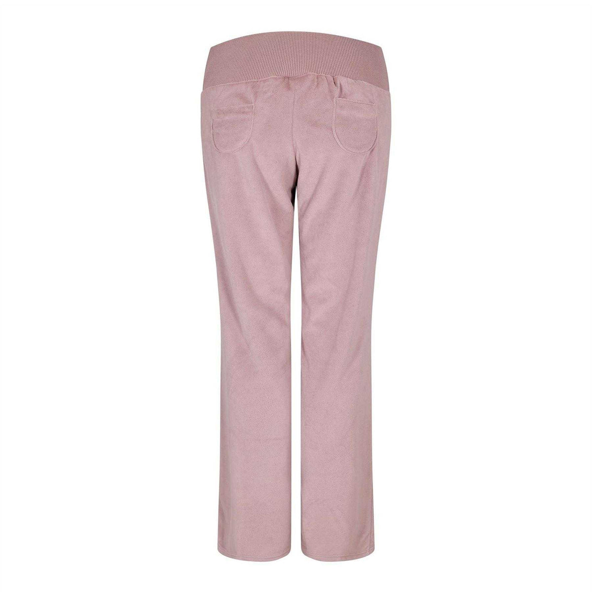Pink - Back - Puma Womens-Ladies Brushed Fleece Jogging Bottoms