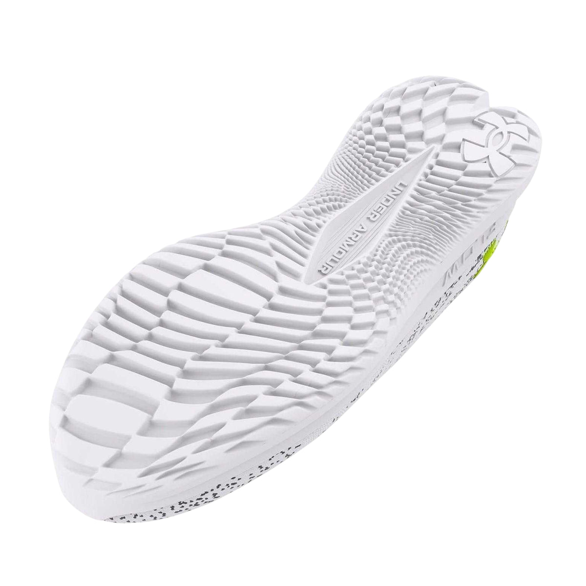 White-Yellow - Lifestyle - Under Armour Womens-Ladies Velociti 3 Running Shoes