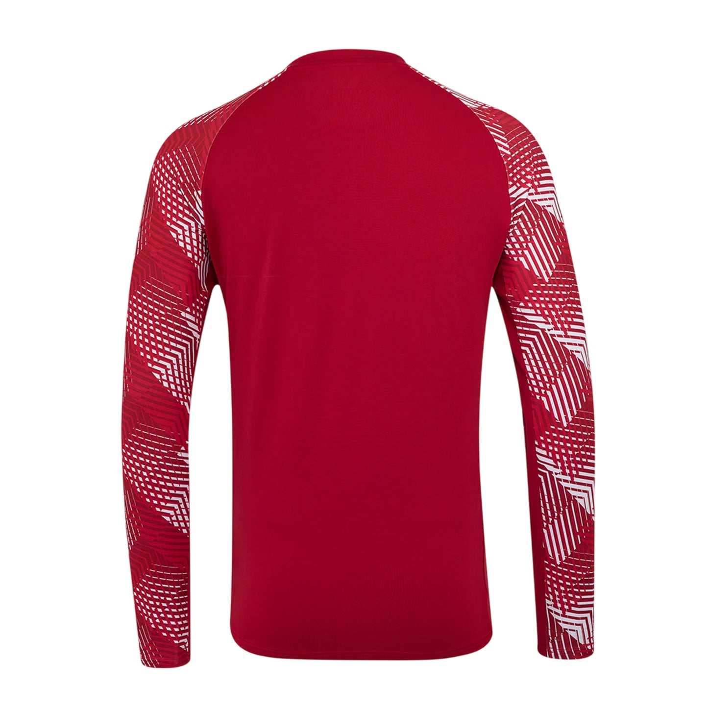 Red-White - Back - Castore Unisex Adult England Rugby Match Drill Top