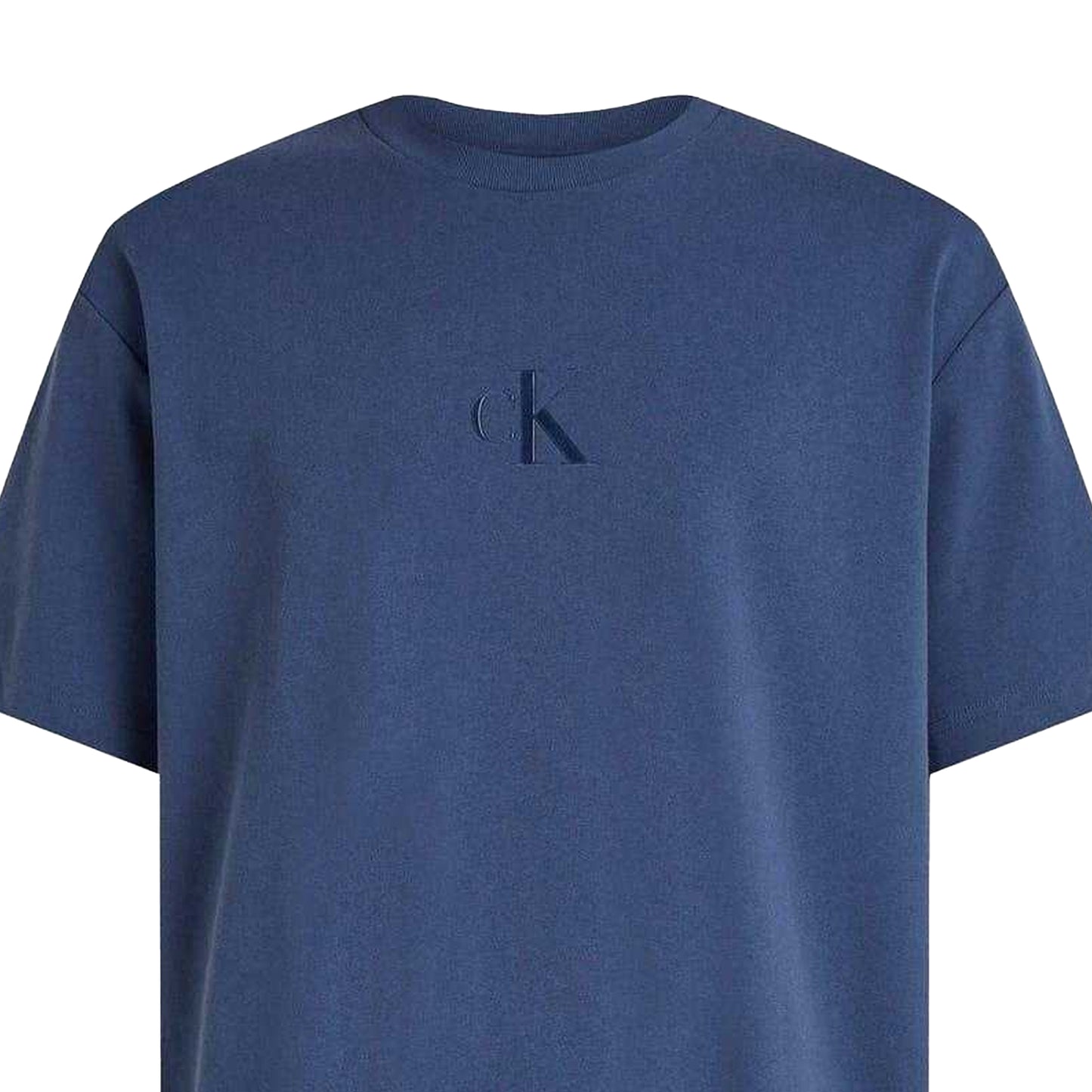Oceana - Back - Calvin Klein Mens Monogram Crew Neck Regular T-Shirt
