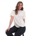 Ivory - Side - Ted Baker Womens-Ladies Kcarina Jersey T-Shirt