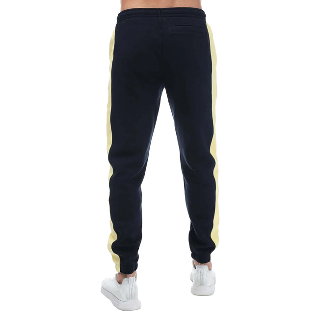 Navy - Back - Lacoste Mens Graphic Sweatpants