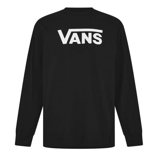 Black - Front - Vans Mens Lifestyle Solucellair Regular Long-Sleeved T-Shirt