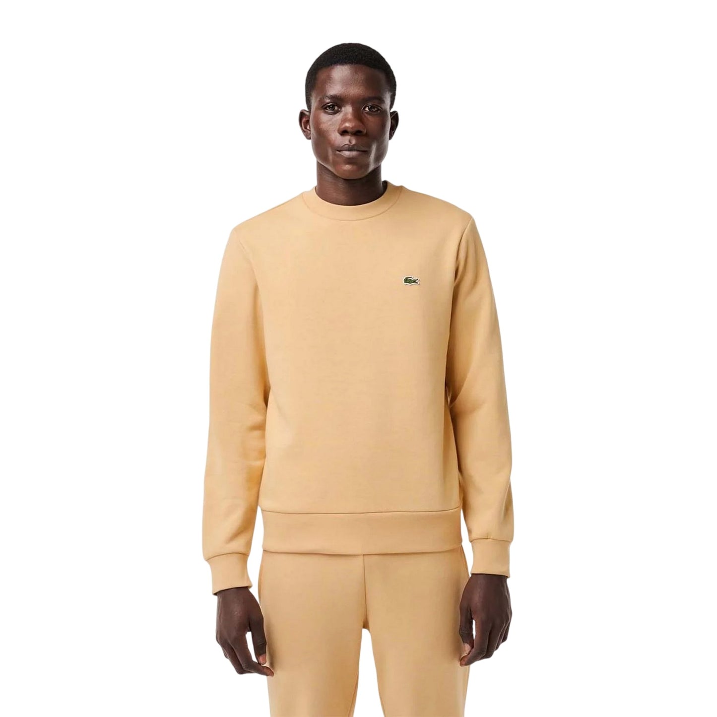 Natural - Lifestyle - Lacoste Mens Signature Classic Sweatshirt