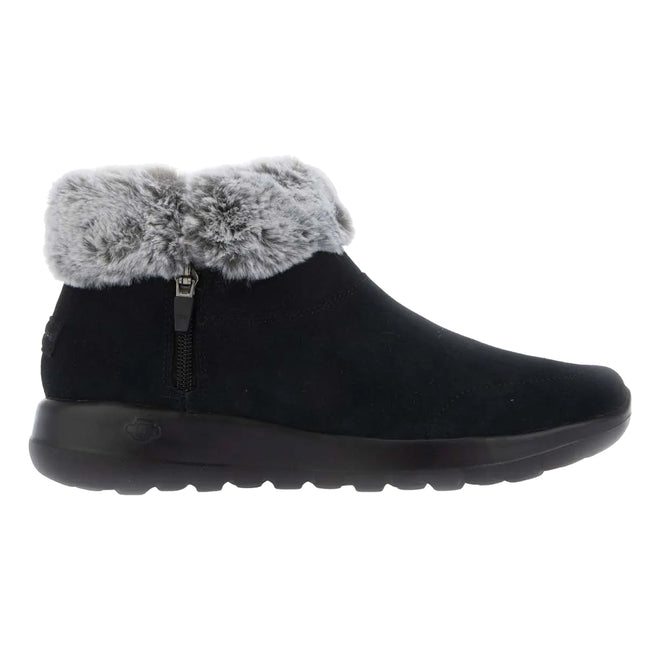 Black - Side - Skechers Womens-Ladies On-The-Go Joy Savvy Boots