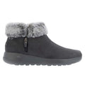Charcoal - Side - Skechers Womens-Ladies On-The-Go Joy Savvy Boots