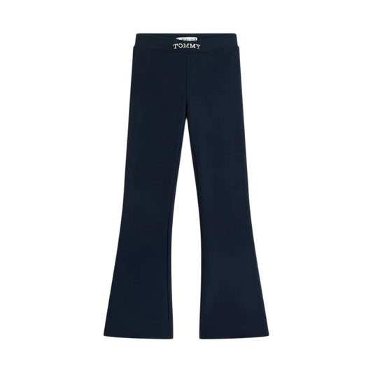 Heritage - Front - Tommy Hilfiger Girls Elasticated Leggings