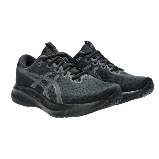 Black-Grey - Front - Asics Mens Cushioned Trainers