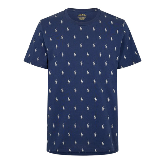 Navy - Front - Ralph Lauren Mens Regular T-Shirt