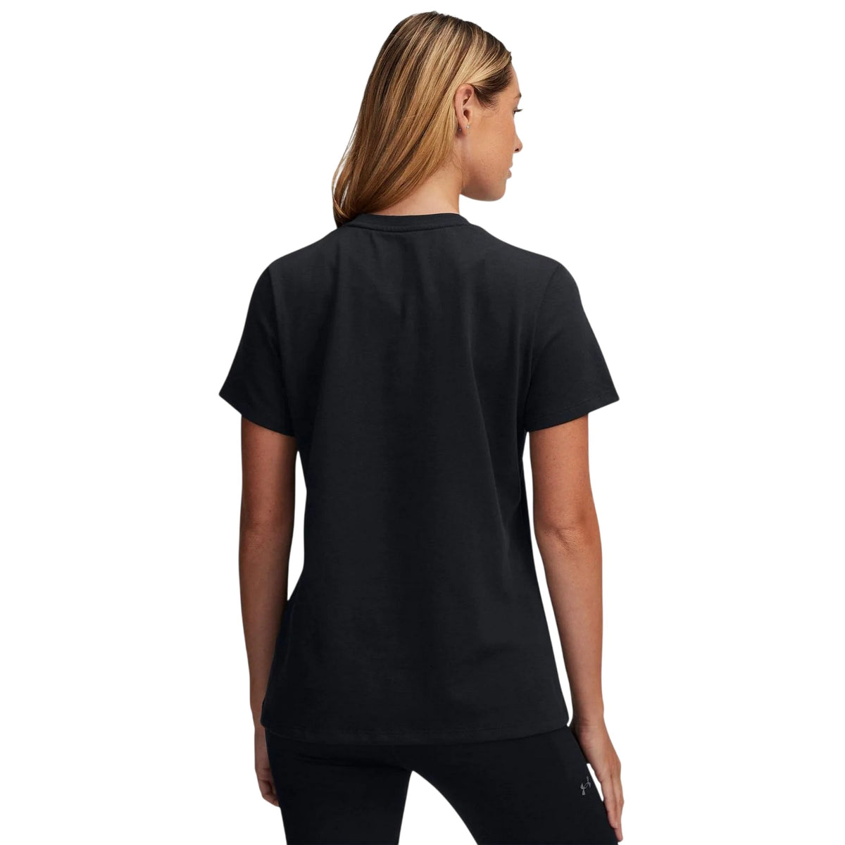Black - Back - Under Armour Womens-Ladies T-Shirt