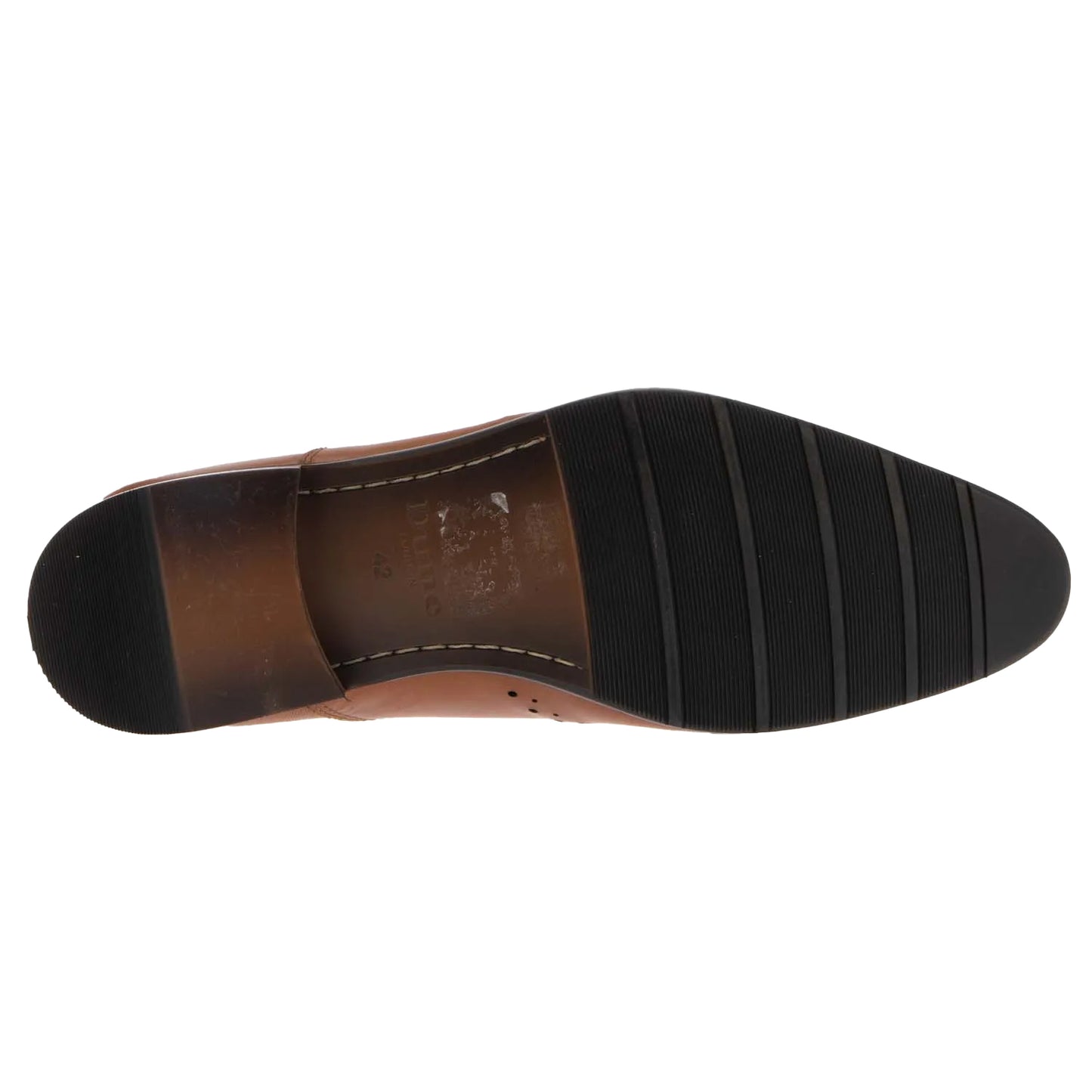 Brown - Lifestyle - Dune London Mens Sign Leather Brogues