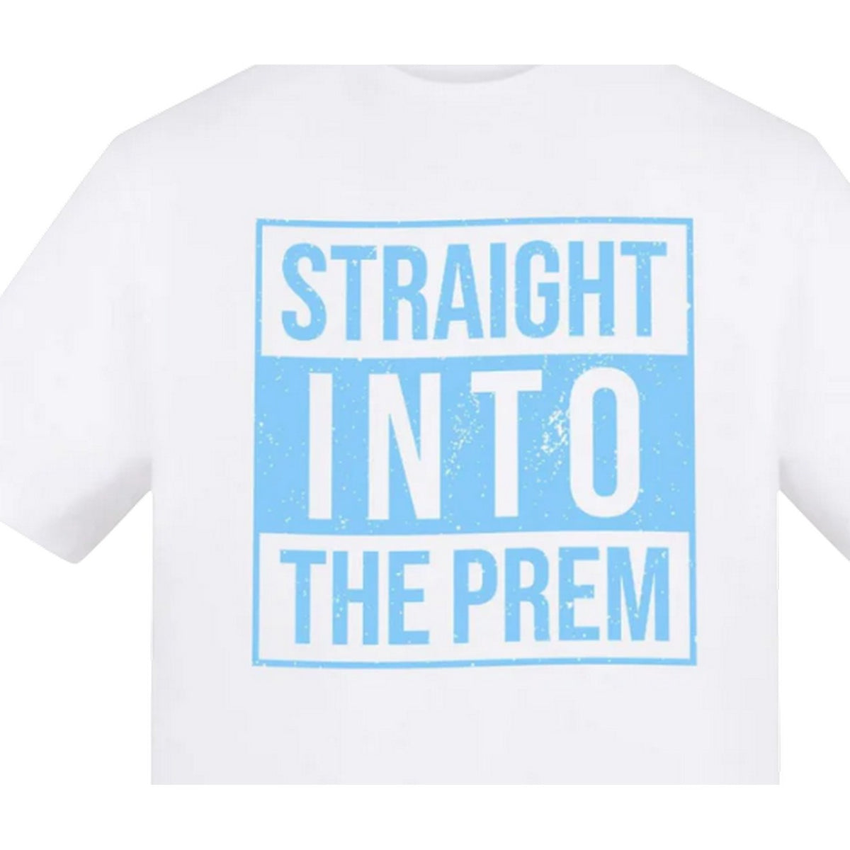 Sky Blue - Back - Coventry City FC Unisex Adult Into The Prem T-Shirt