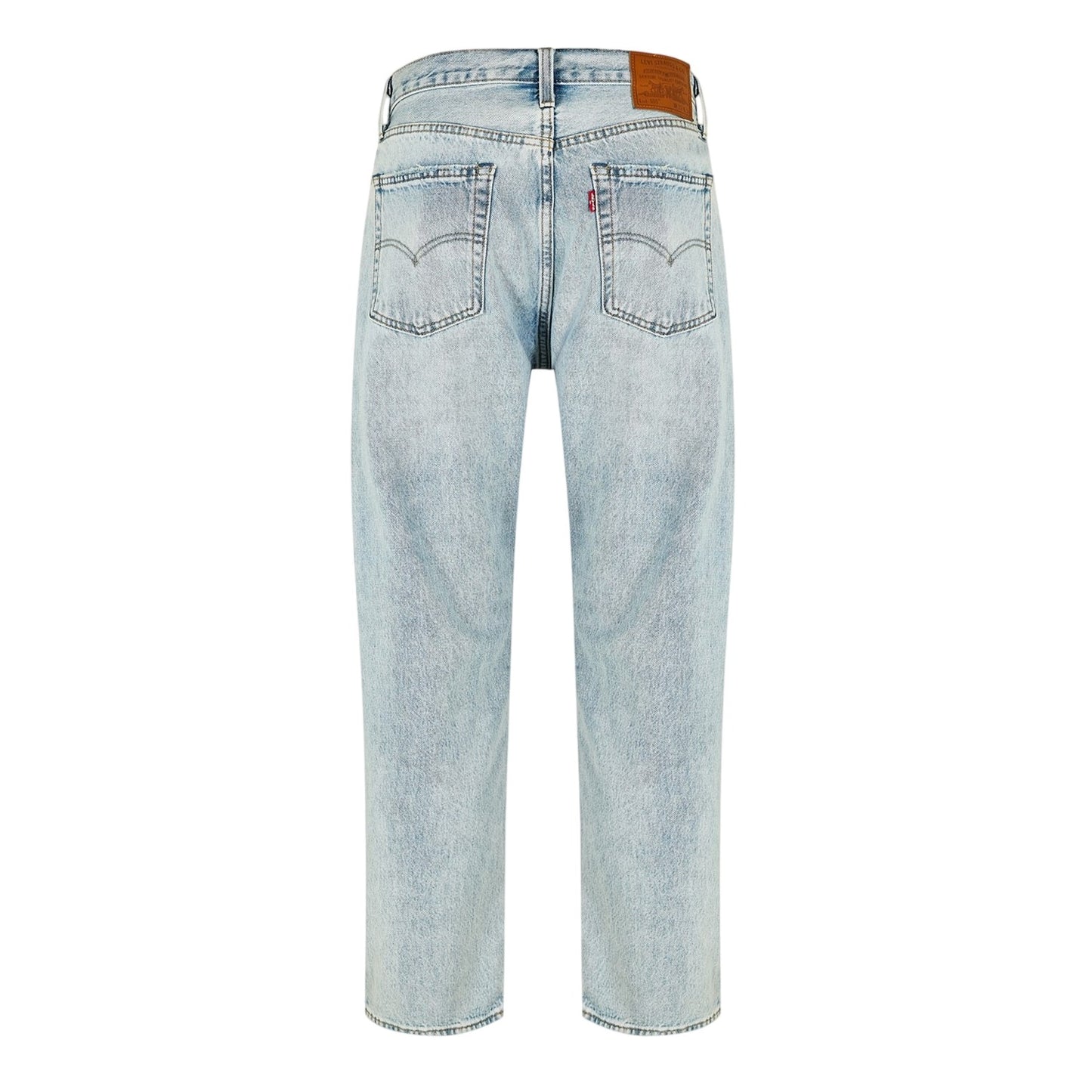Baby Blue - Back - Levis Mens 555 Cotton Denim Relaxed Fit Jeans