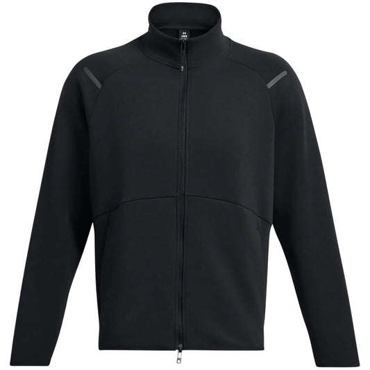 Black - Front - Under Armour Mens Unstoppable Relaxed Fit Fleece Jacket