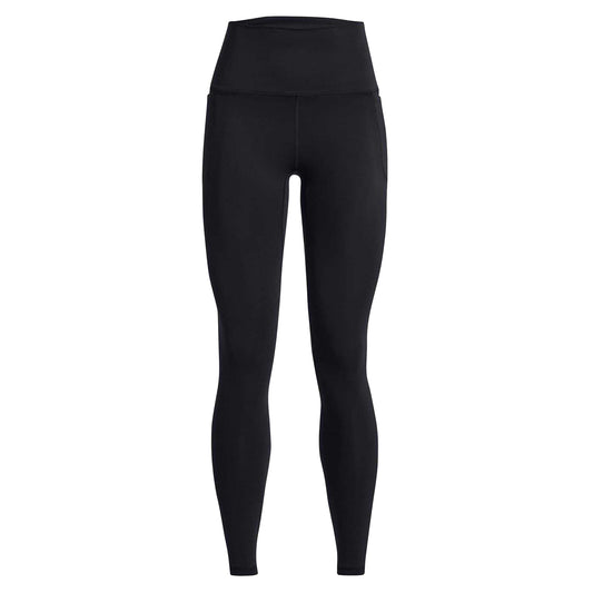 Black - Front - Under Armour Womens-Ladies Meridian Shaping Leggings