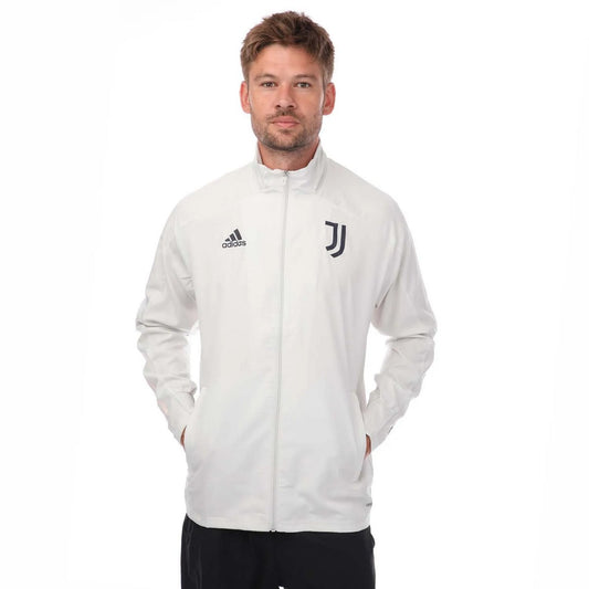 Grey - Front - Adidas Mens 2020-21 Presentation Juventus FC Track Jacket