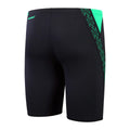 Navy-Green - Back - Speedo Mens Hyper Boom Splice Jammer Shorts