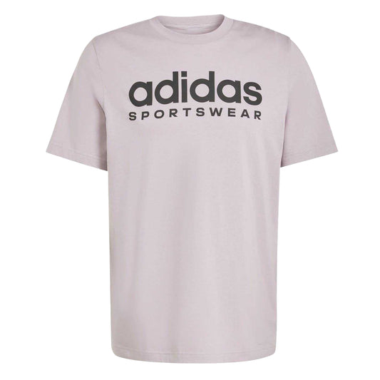 Preloved Fig - Front - Adidas Mens Logo Single Jersey T-Shirt