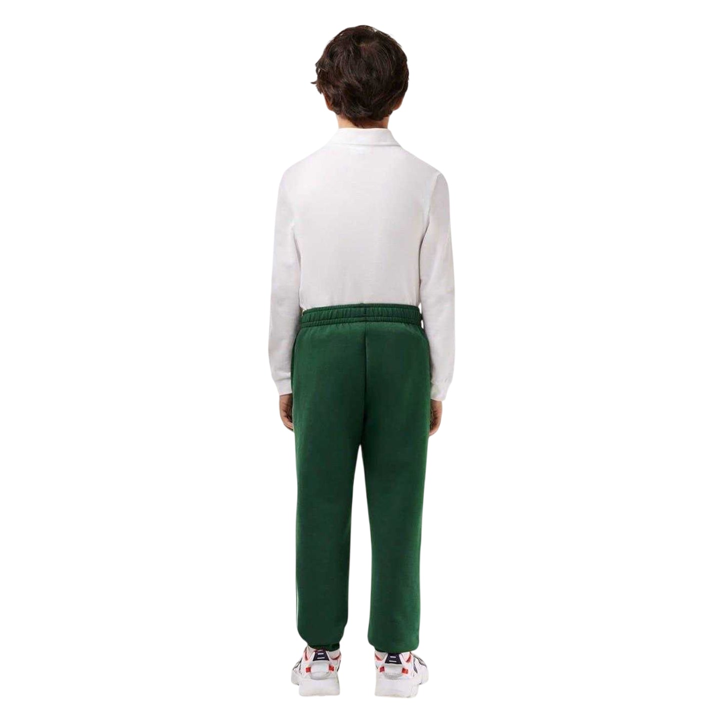 Green - Lifestyle - Lacoste Childrens-Kids Paris Pique Logo Joggers