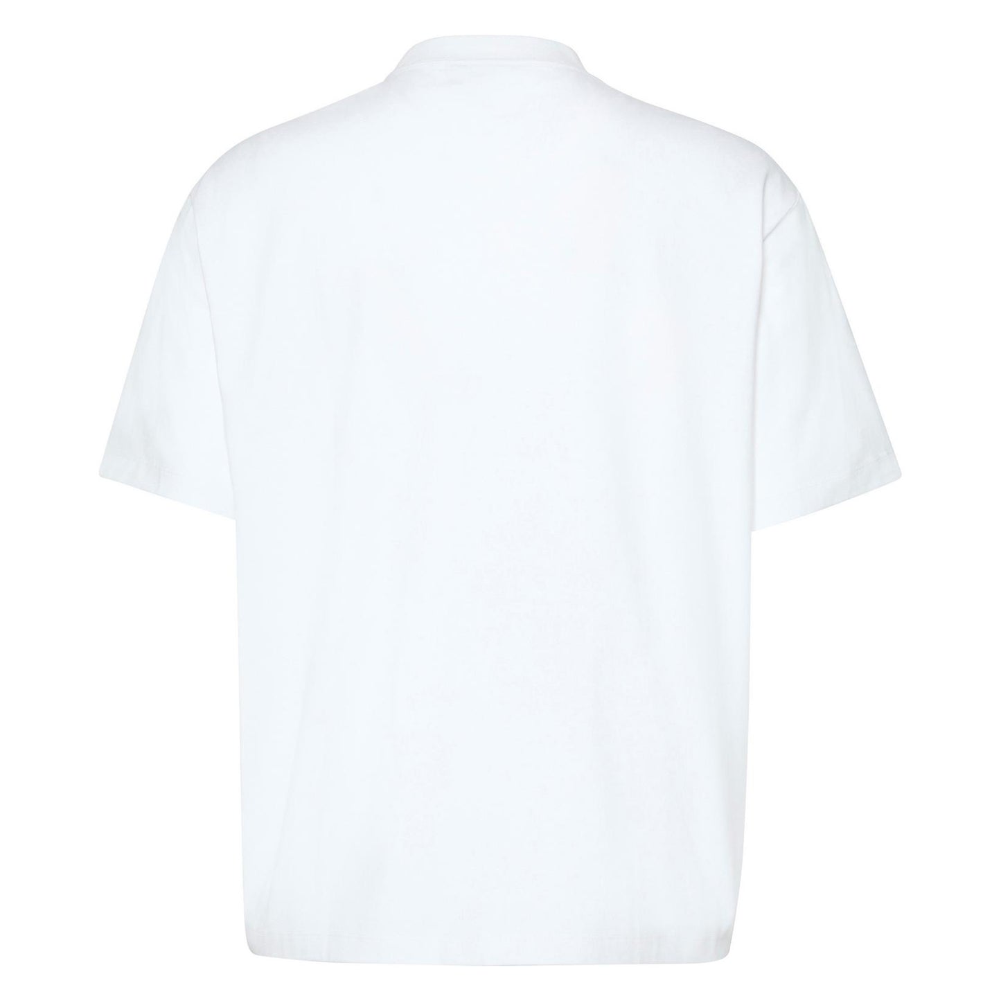 Brilliant White - Back - Calvin Klein Mens Jeans Bubble Regular T-Shirt
