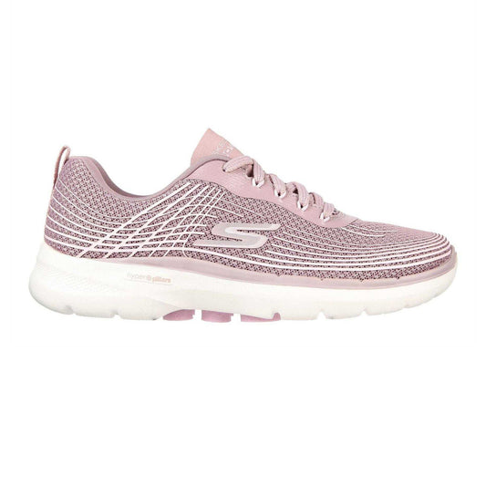 Mauve - Front - Skechers Womens-Ladies Wavy Pattern Trainers
