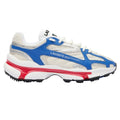 White-Red - Side - Lacoste Womens-Ladies L003 2K24 Trainers
