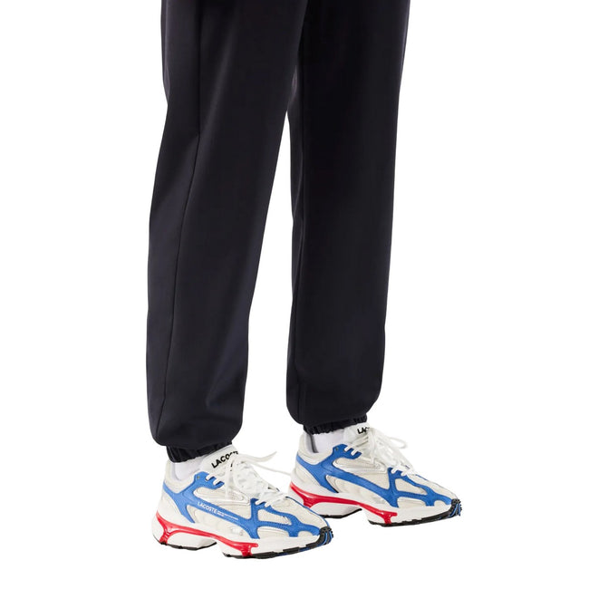 White-Red - Pack Shot - Lacoste Womens-Ladies L003 2K24 Trainers