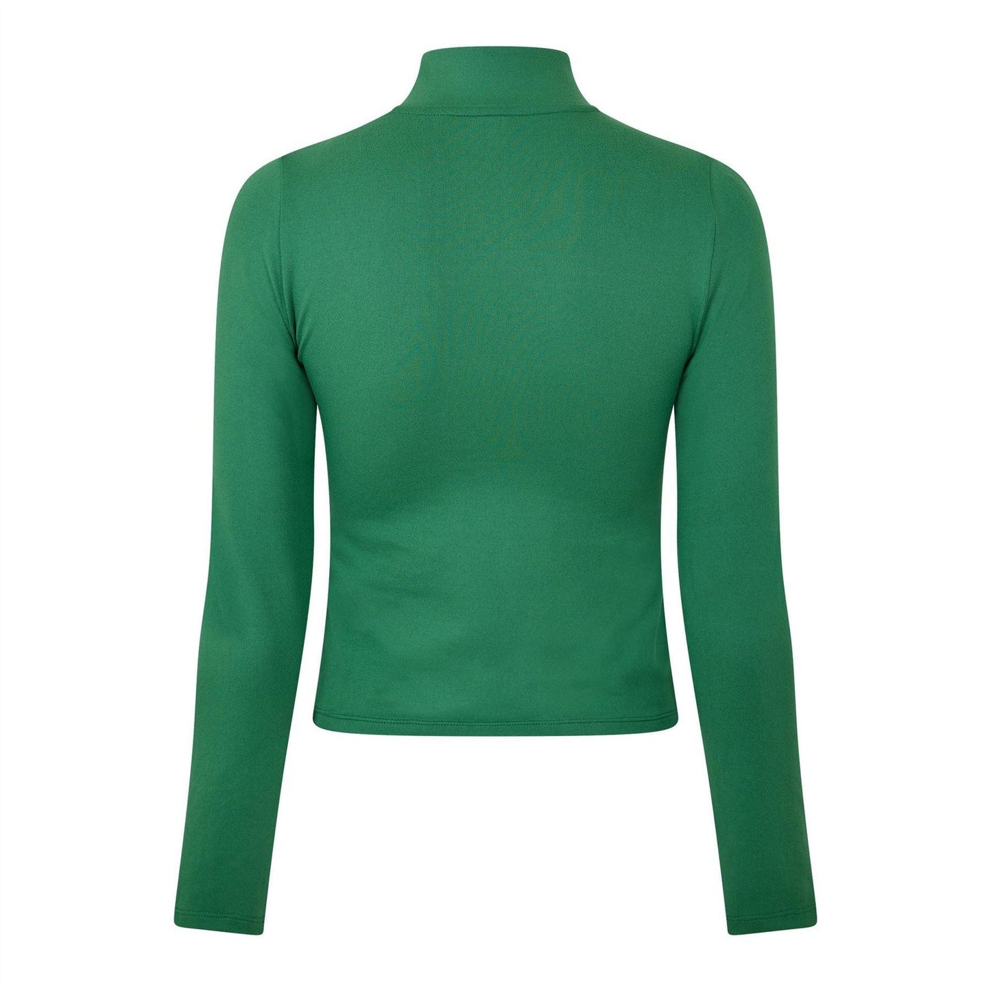 Vine Green - Back - Puma Womens-Ladies Half Zip Fleece Top