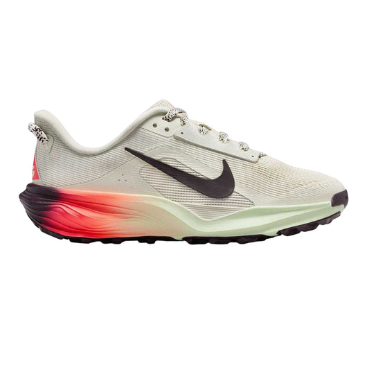 Sea Glass-Burgundy - Front - Nike Childrens-Kids Running Shoes