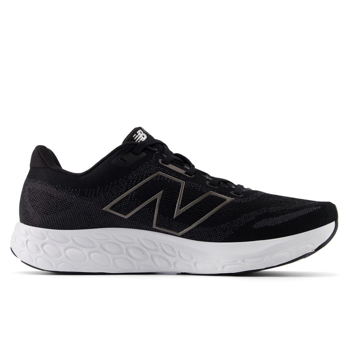 Black - Pack Shot - New Balance Mens 680 V8 Trainers