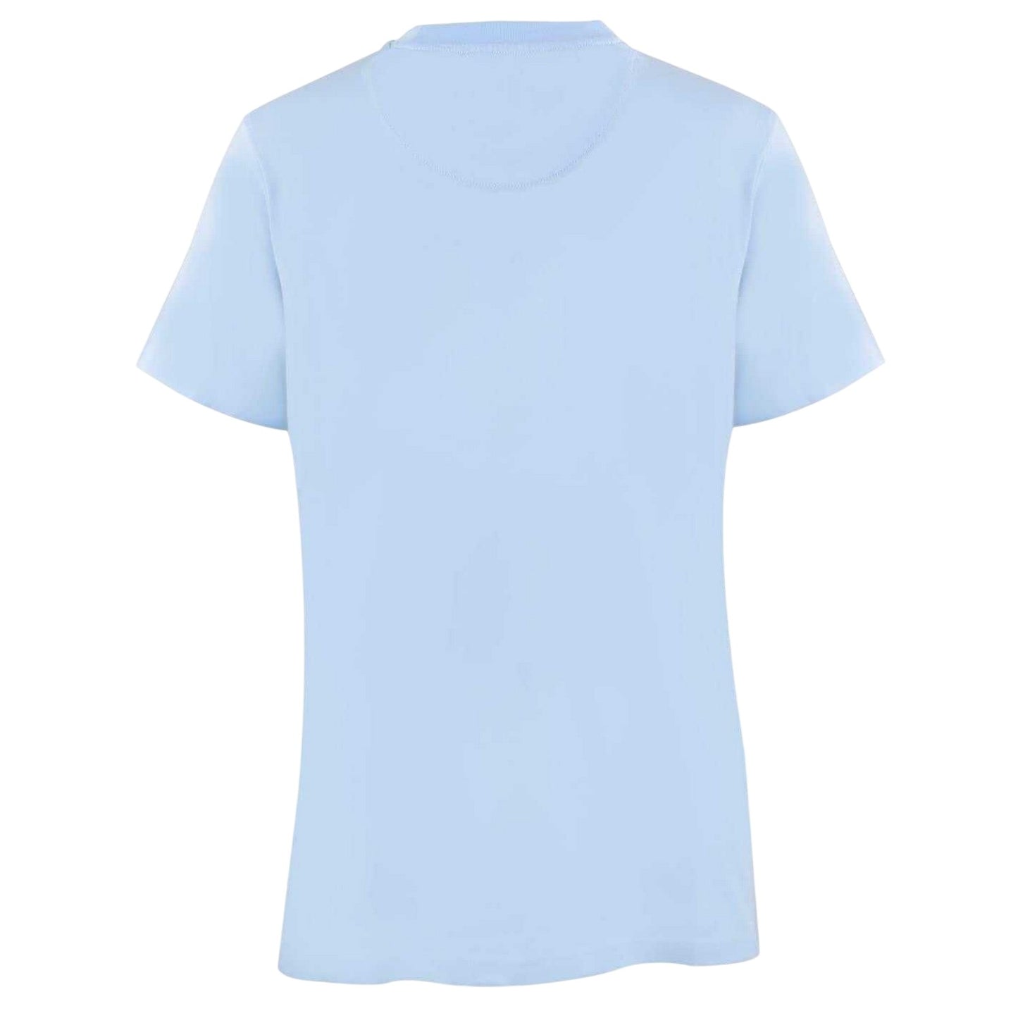 Sky Blue - Back - Pretty Green Mens Swirl Logo T-Shirt