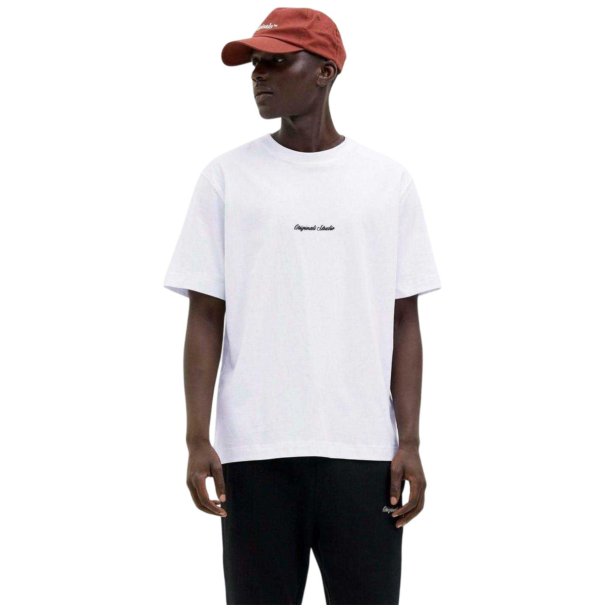 Bright White - Side - Jack And Jones Mens Norrebro T-Shirt