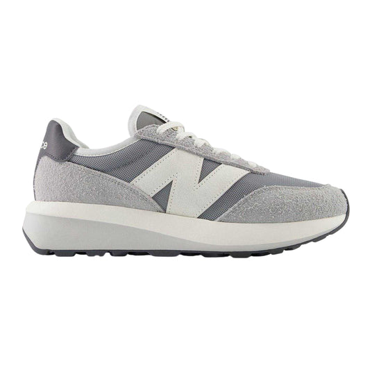 Grey-White - Front - New Balance Unisex Adult 237 N Mesh Trainers