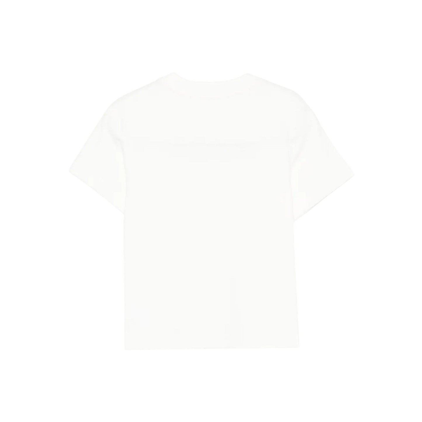 White - Back - Palm Angels Childrens-Kids Blur Logo T-Shirt