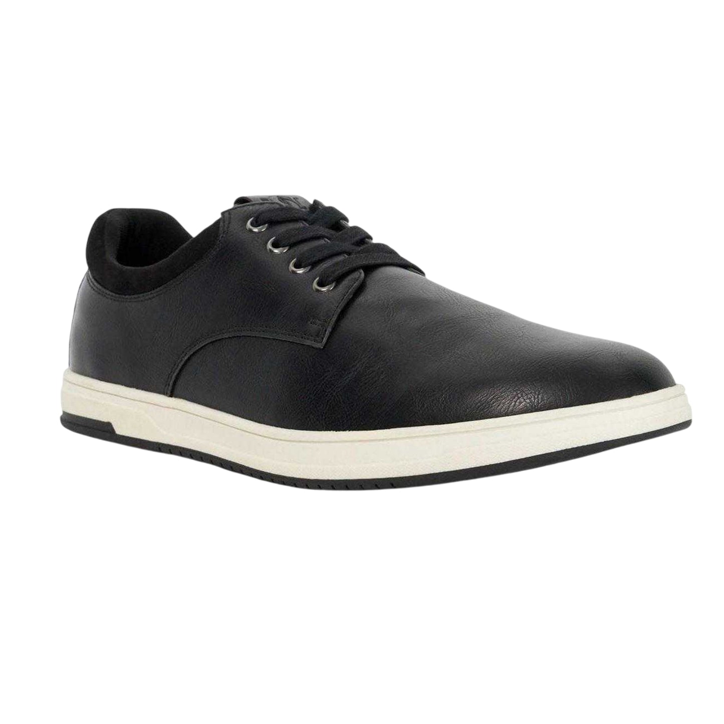 Black - Lifestyle - Dune London Mens Tamsen Lace Flat Trainers