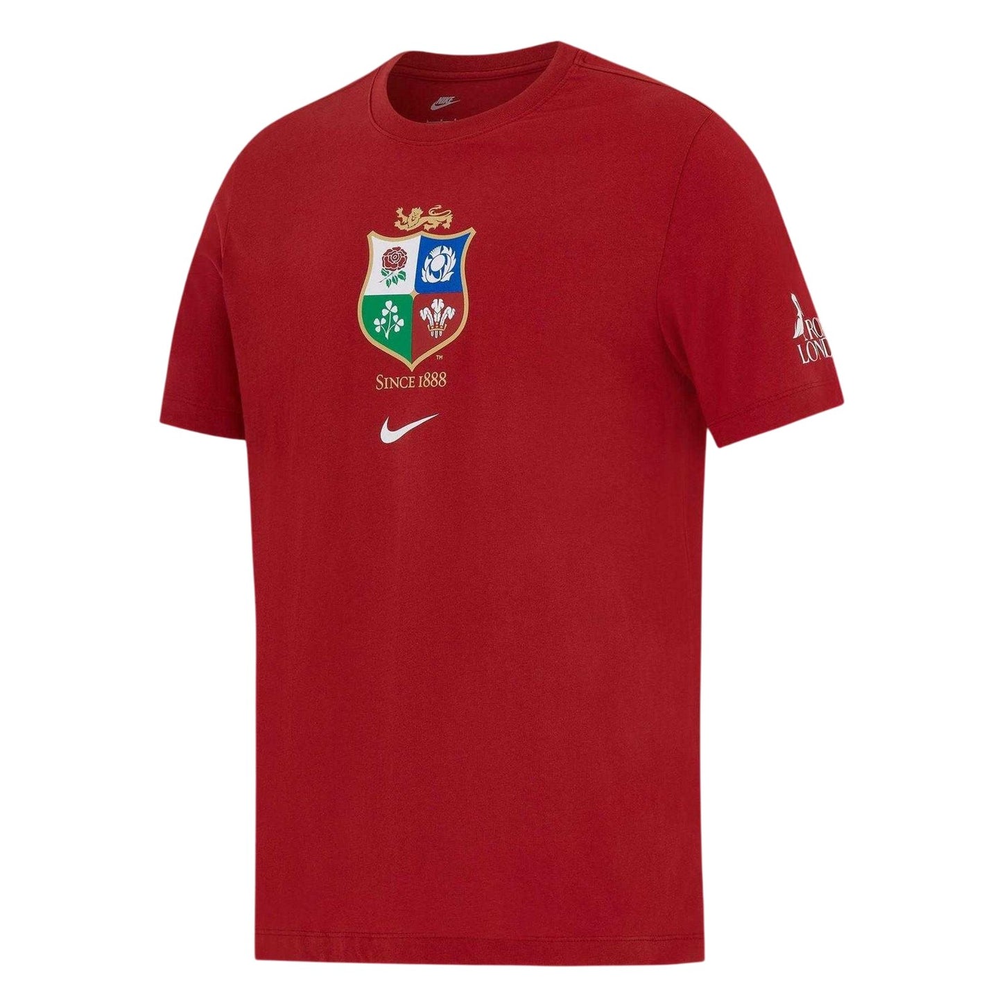 Pepper Red-White - Side - Nike Mens British & Irish Lions T-Shirt