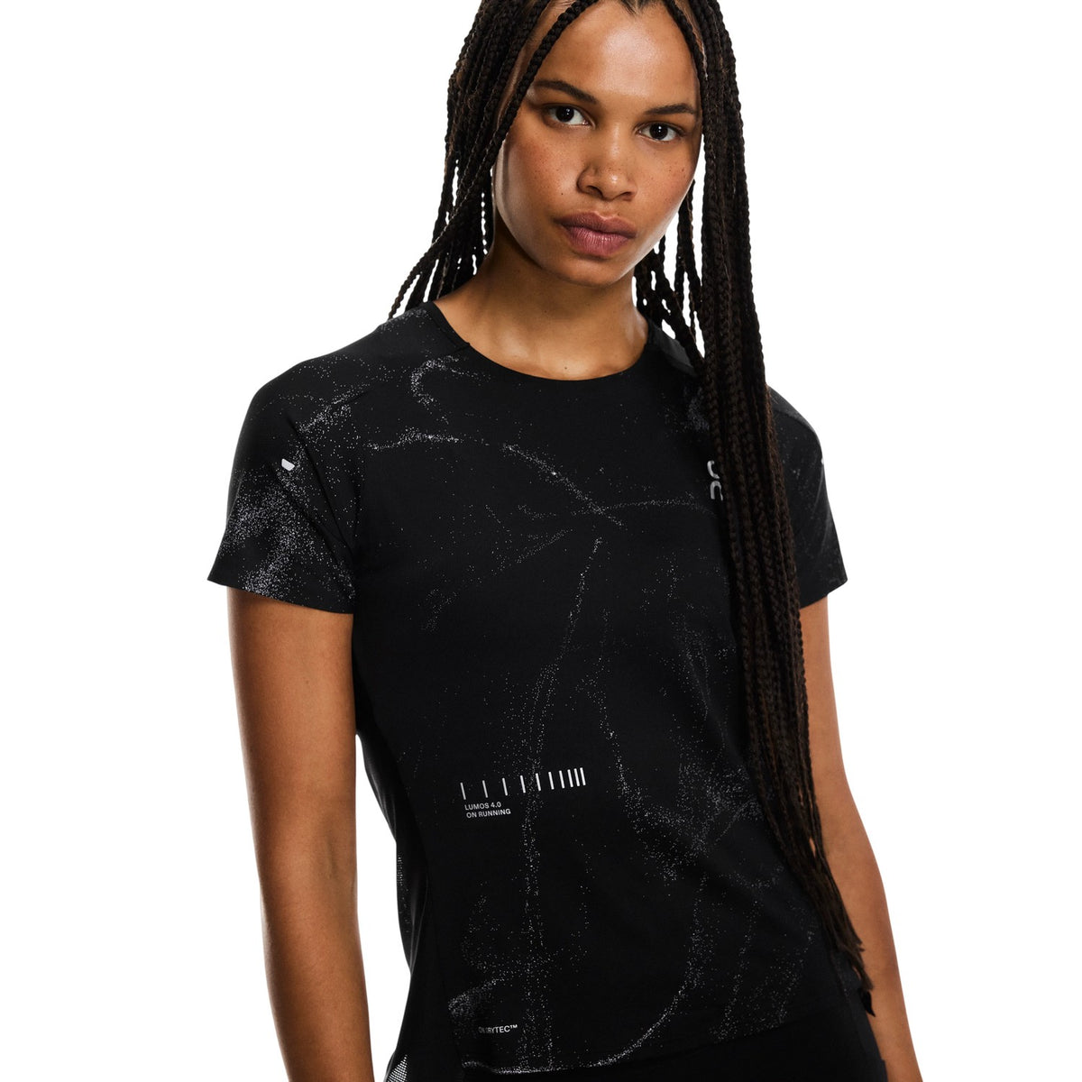 Eclipse Grey - Lifestyle - On Running Womens-Ladies Performance T-Shirt