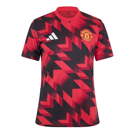 Red - Front - Adidas Unisex Adult 2025-2026 Snowflake Training Football Jersey