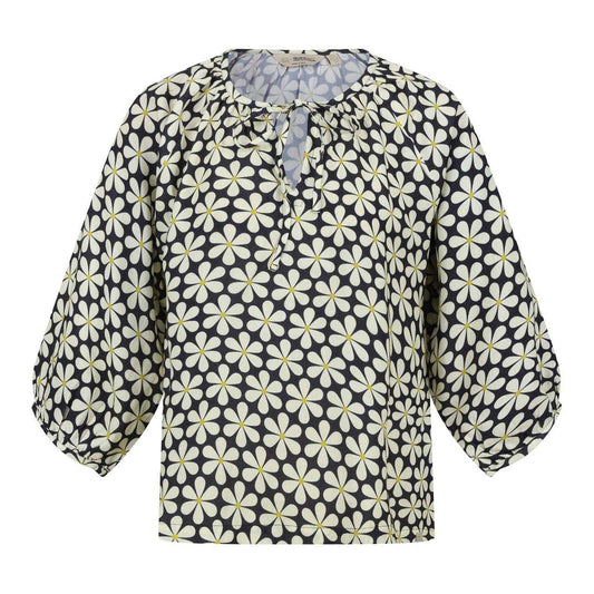 Black Daisy - Front - Regatta Womens-Ladies Peasant Balloon Sleeve Blouse