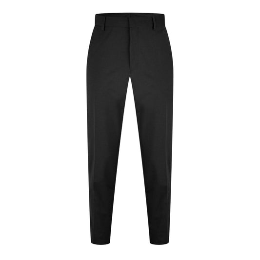 Black - Front - Hugo Mens Hesten Slim Business Suit Trousers
