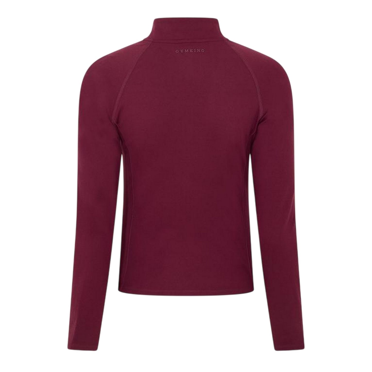 Fig - Back - Gym King Womens-Ladies Luxe Patterned Full Zip Track Jacket