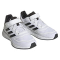 White-Black - Front - Adidas Childrens-Kids Duramo 10 Running Shoes