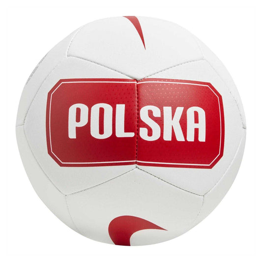 White-Red - Front - Poland FA Nike Football