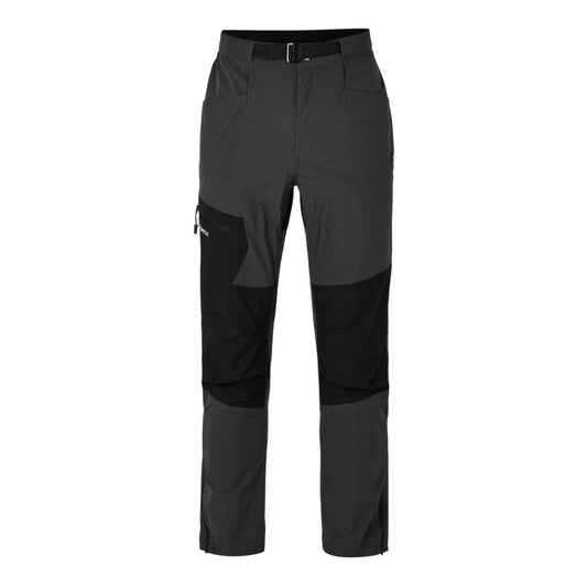 Grey-Black - Front - Karrimor Mens Rock Hiking Trousers