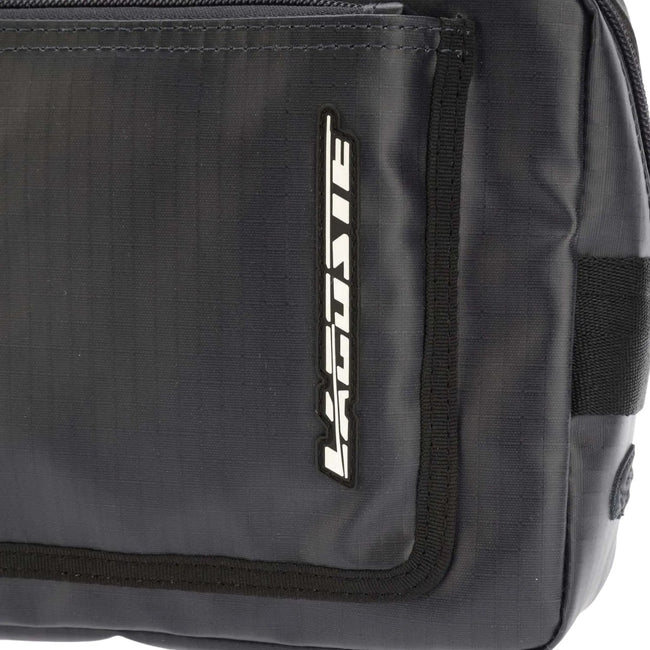 Black - Lifestyle - Lacoste Contrast Detail Zipped Satchel
