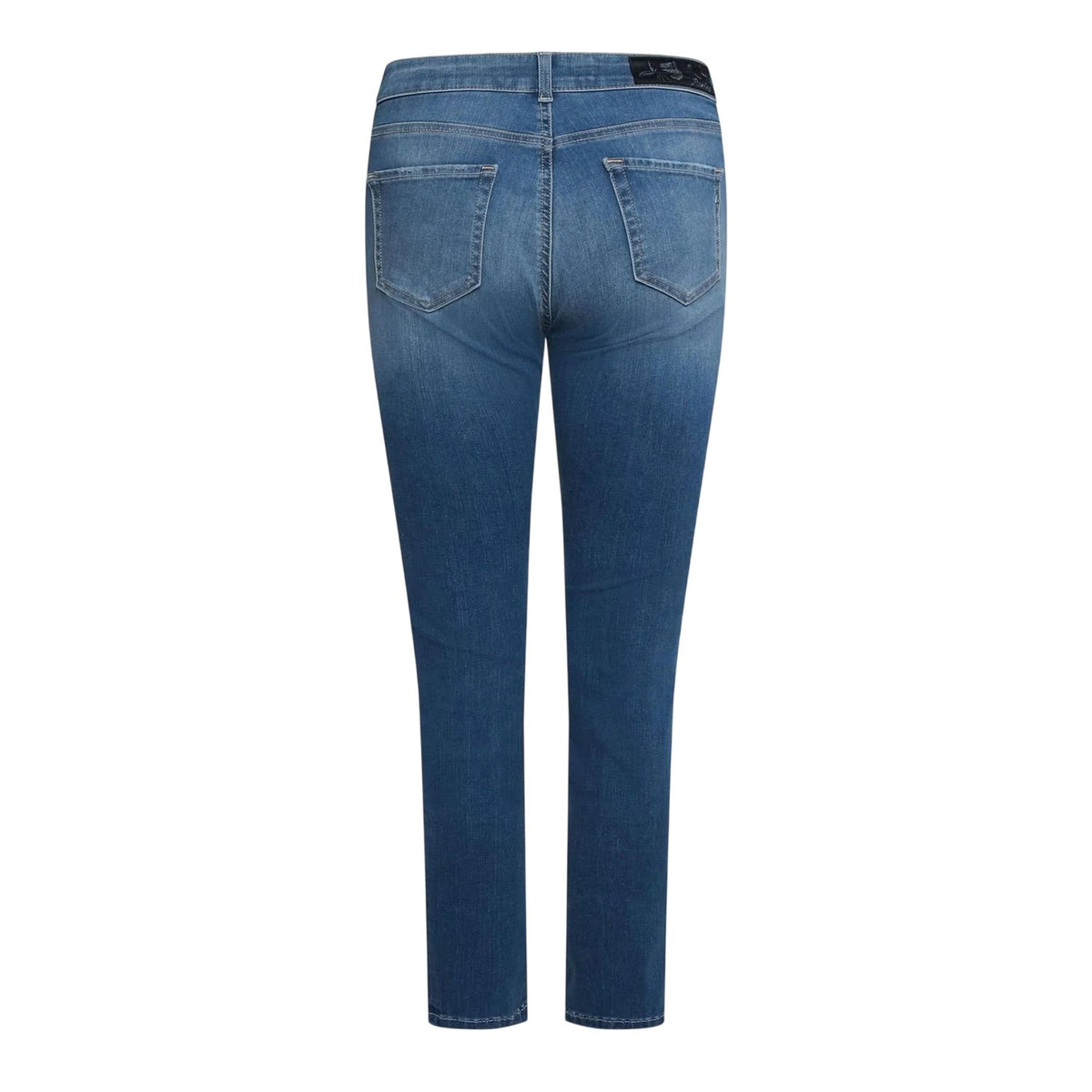 Blue - Back - Replay Womens-Ladies Slim Jeans