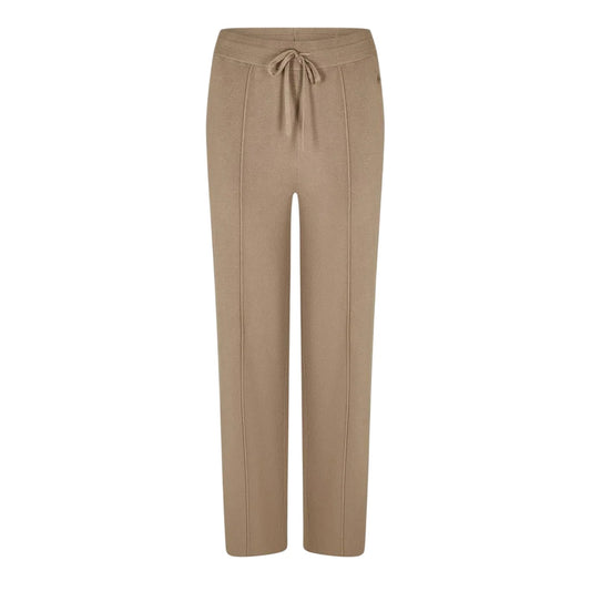 Taupe - Front - Jack Wills Womens-Ladies Pintuck Trousers